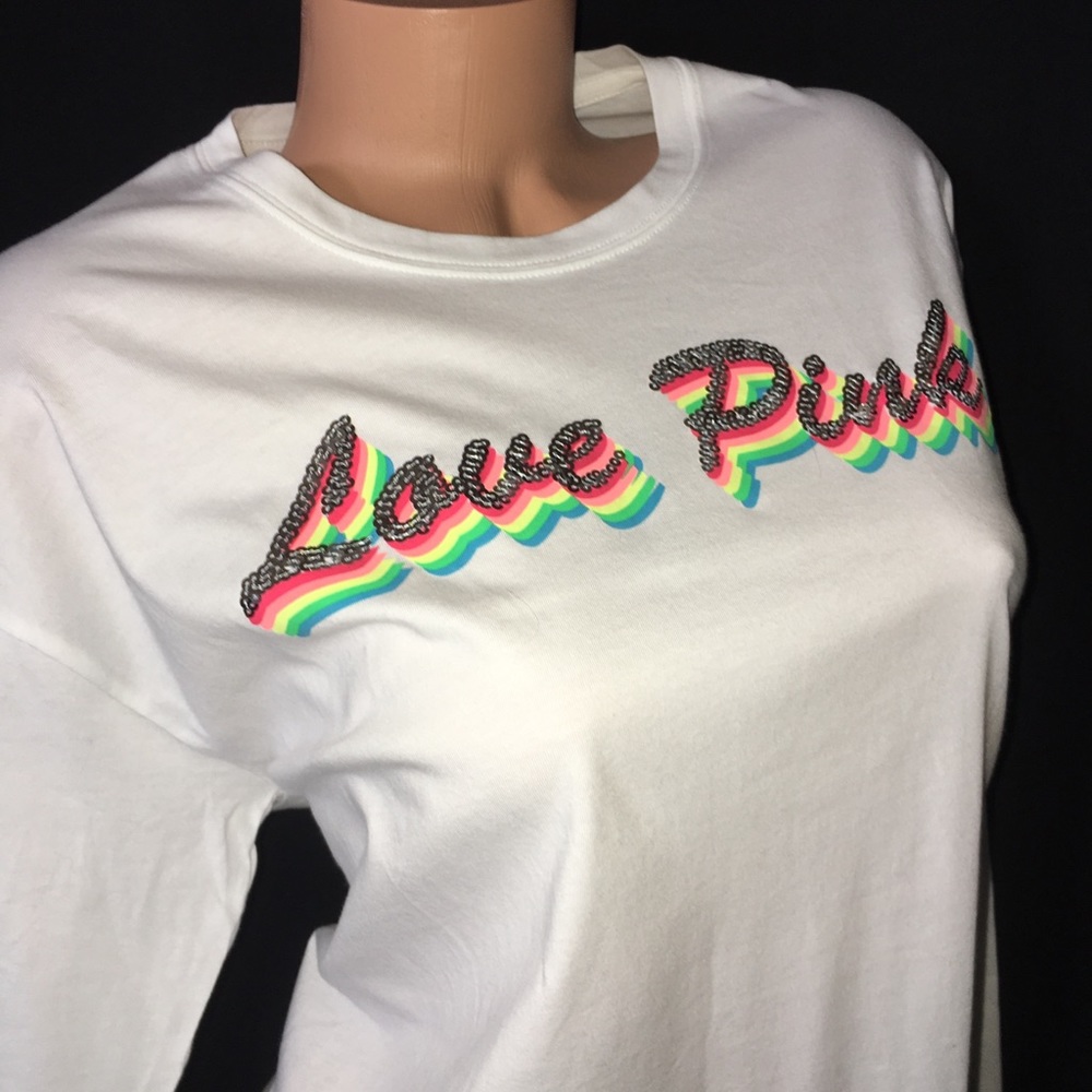 NEW PINK Victoria’s Secret Long Sleeve T-shirt